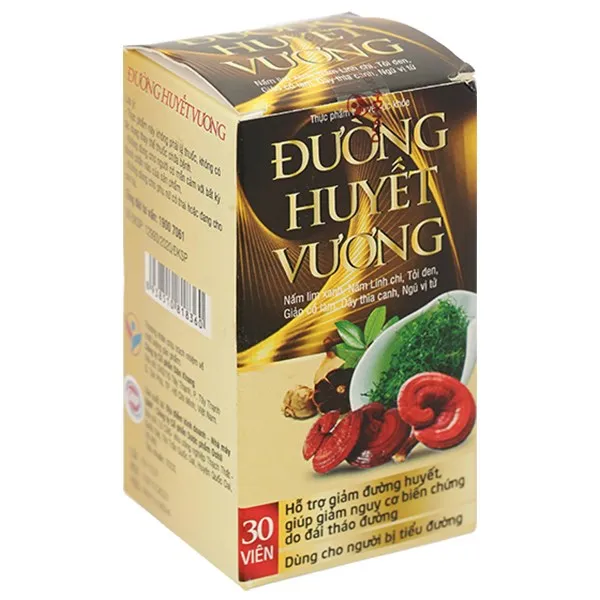 Đường Huyết Vương Dân Khang hộp 30 viên