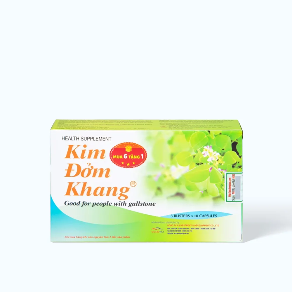 Đông Tây Kim Đởm Khang (Hộp 30 viên) hỗ trợ giảm sỏi mật 2