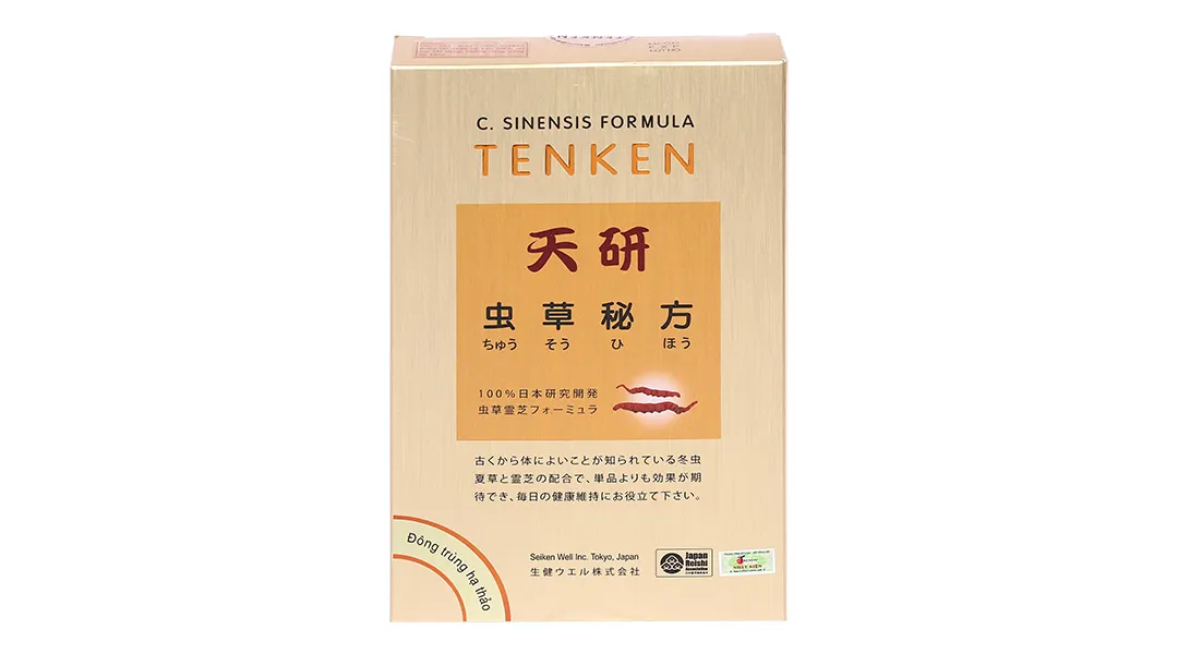 Đông Trùng Hạ Thảo Tenken hộp 60 viên 3