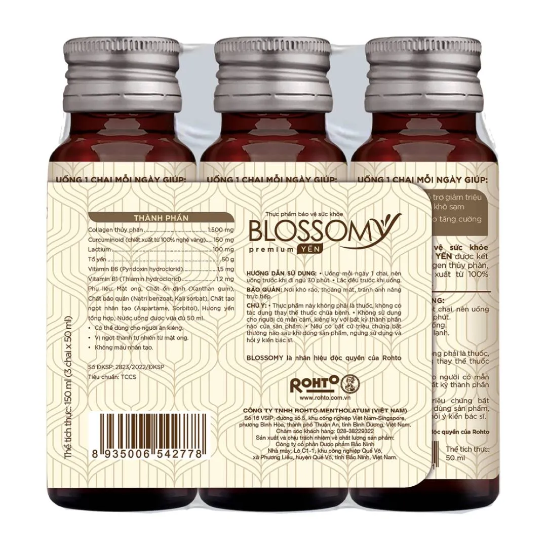[HSD 10/2026] Thực Phẩm Bảo Vệ Sức Khỏe Blossomy Premium Yến 3