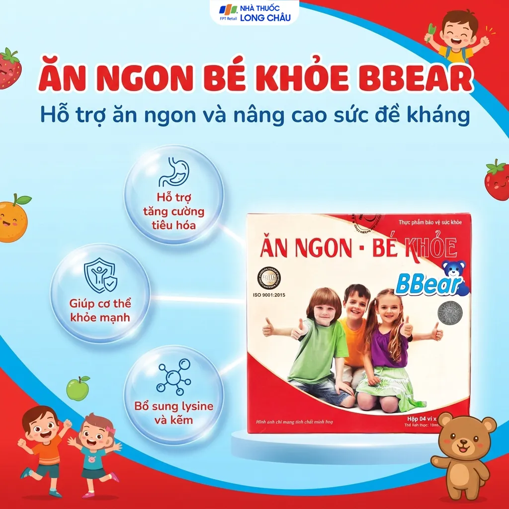 ĂN NGON BÉ KHỎE BBEAR THÀNH CÔNG 4 VỈ X 5 ỐNG 2