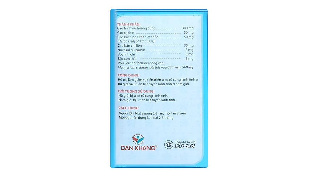 An Nữ Đan hộp 60 viên 4