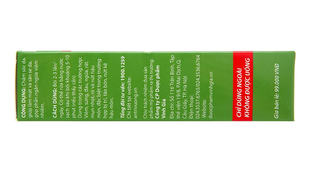 An Trĩ Vương Gel 20g 8