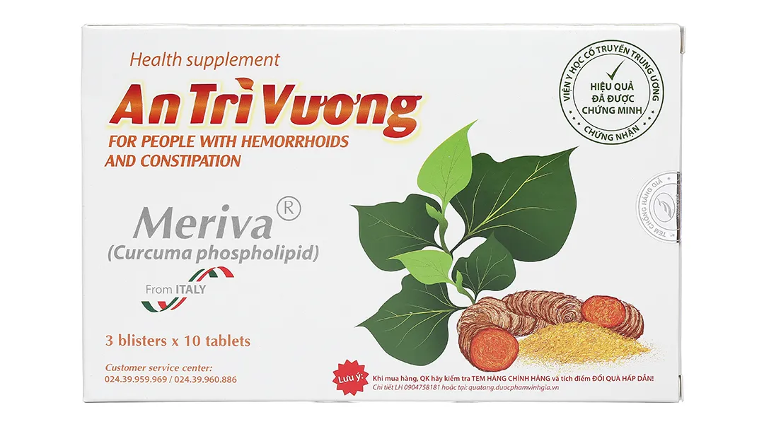 An Trĩ Vương hộp 30 viên 4