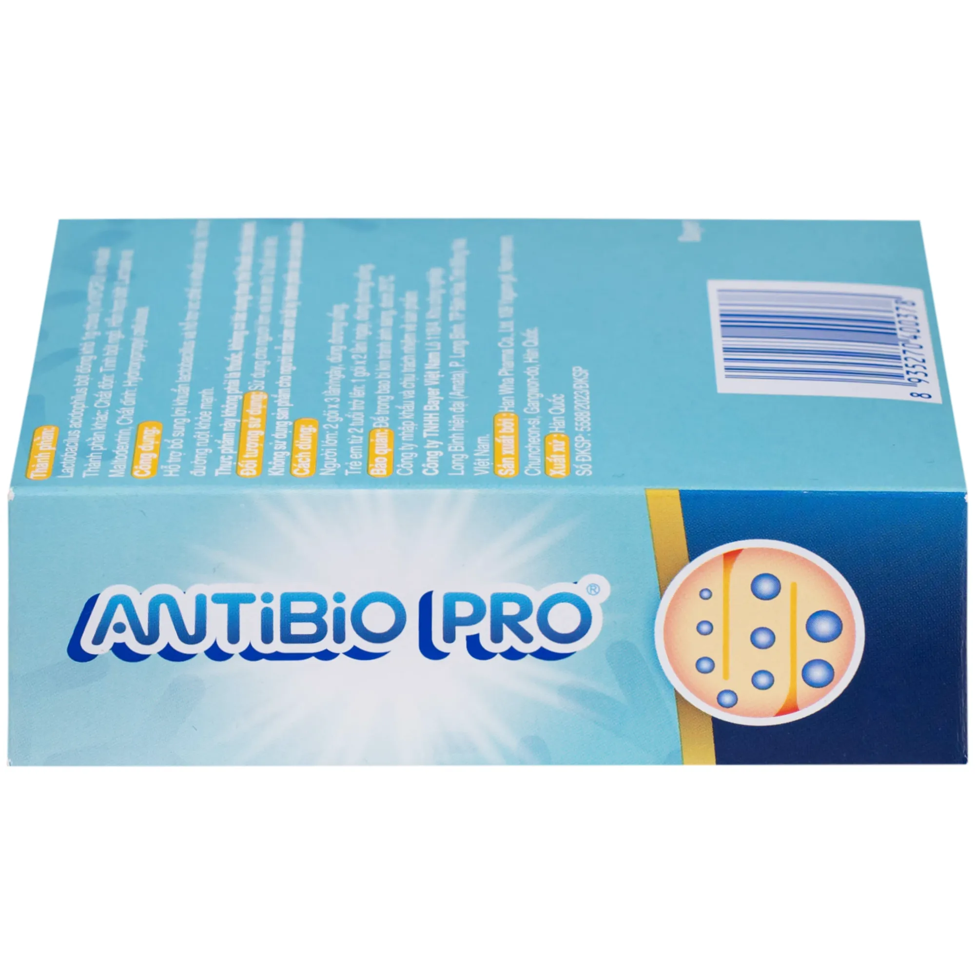 ANTIBIO PRO BAYER 20 GÓI X 1G 5