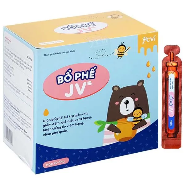 Bổ Phế Jv 10ml hộp 20 ống