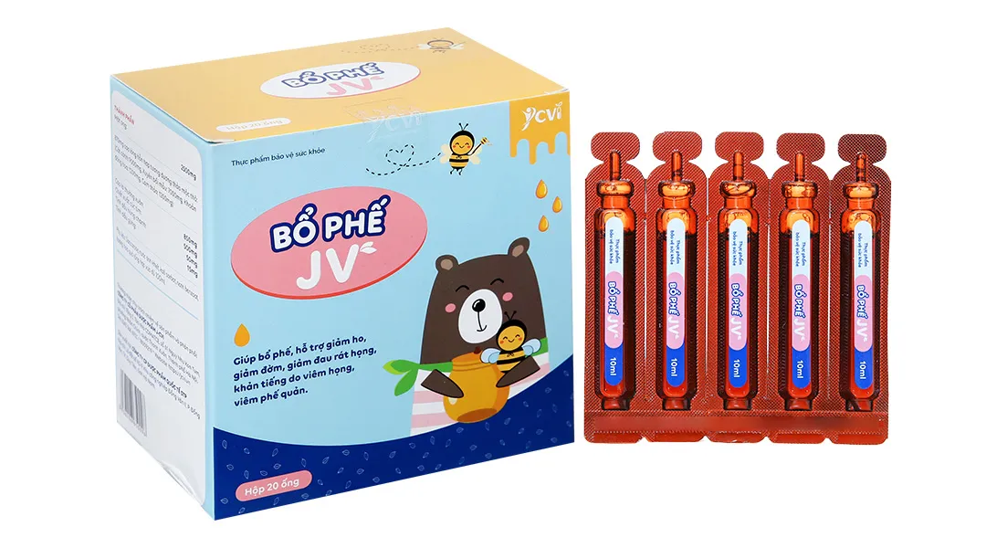 Bổ Phế Jv 10ml hộp 20 ống 2