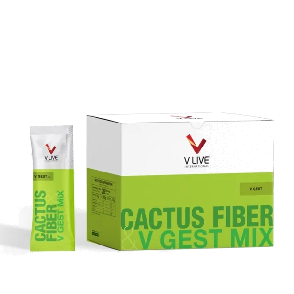 Bổ sung chất xơ cho cơ thể V Line Cactus Fiber & V Gest Mix