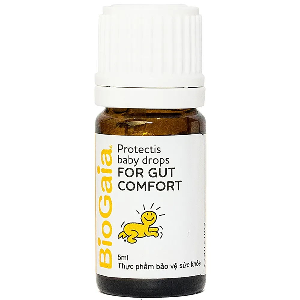 BỔ SUNG LỢI KHUẨN CHO ĐƯỜNG TIÊU HÓA BIOGAIA PROTECTIC BABY DROPS 5ML 6