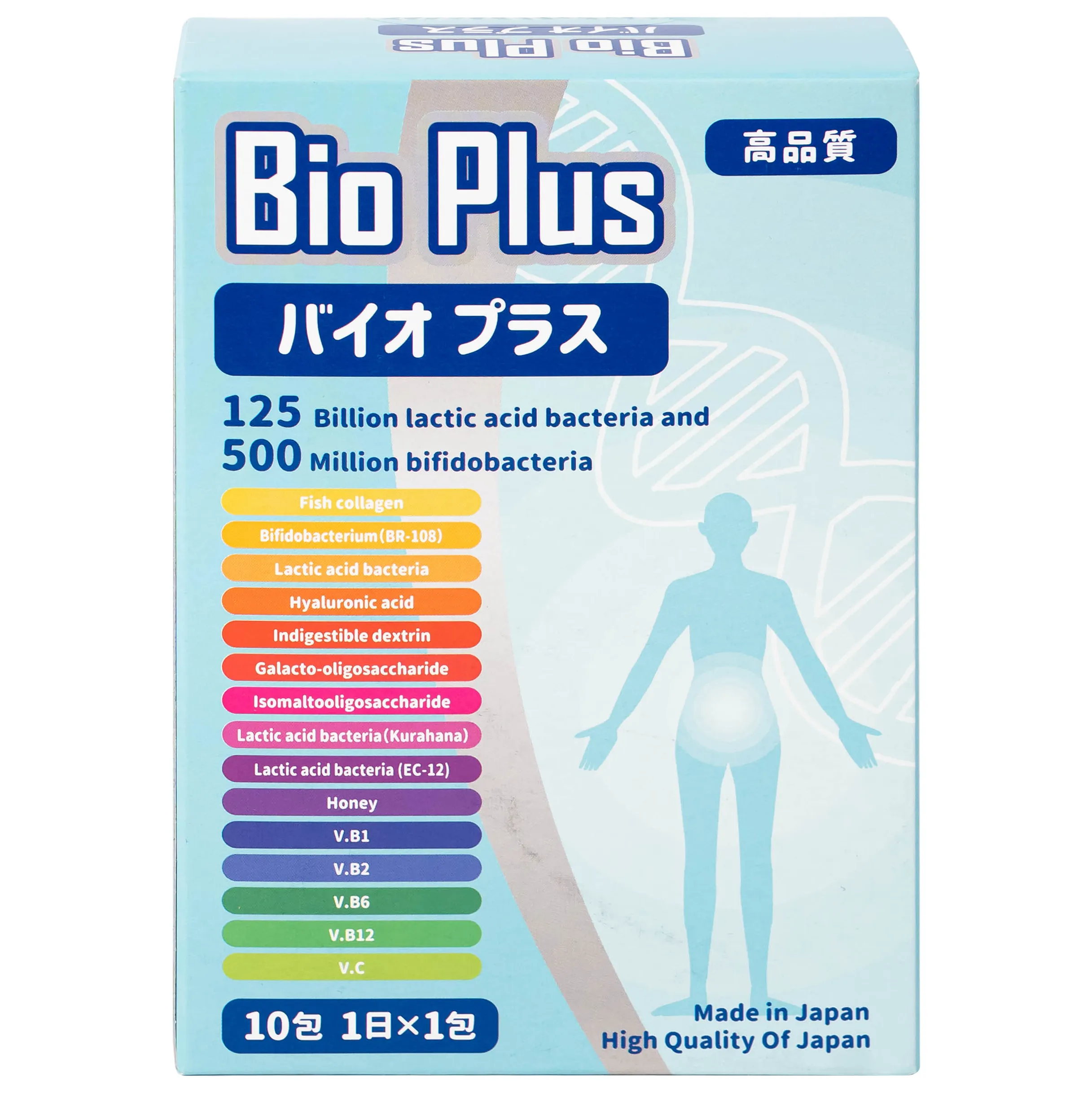 BỔ SUNG LỢI KHUẨN CHO HỆ TIÊU HÓA, GIẢM RỐI LOẠN TIÊU HÓA BIO PLUS KENKO 10 GÓI X 15G 6