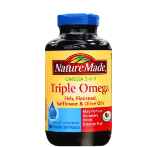 Bổ sung omega Nature Made Triple Omega 3-6-9