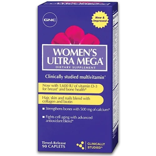 Bổ sung vitamin GNC Women’s Ultra Mega