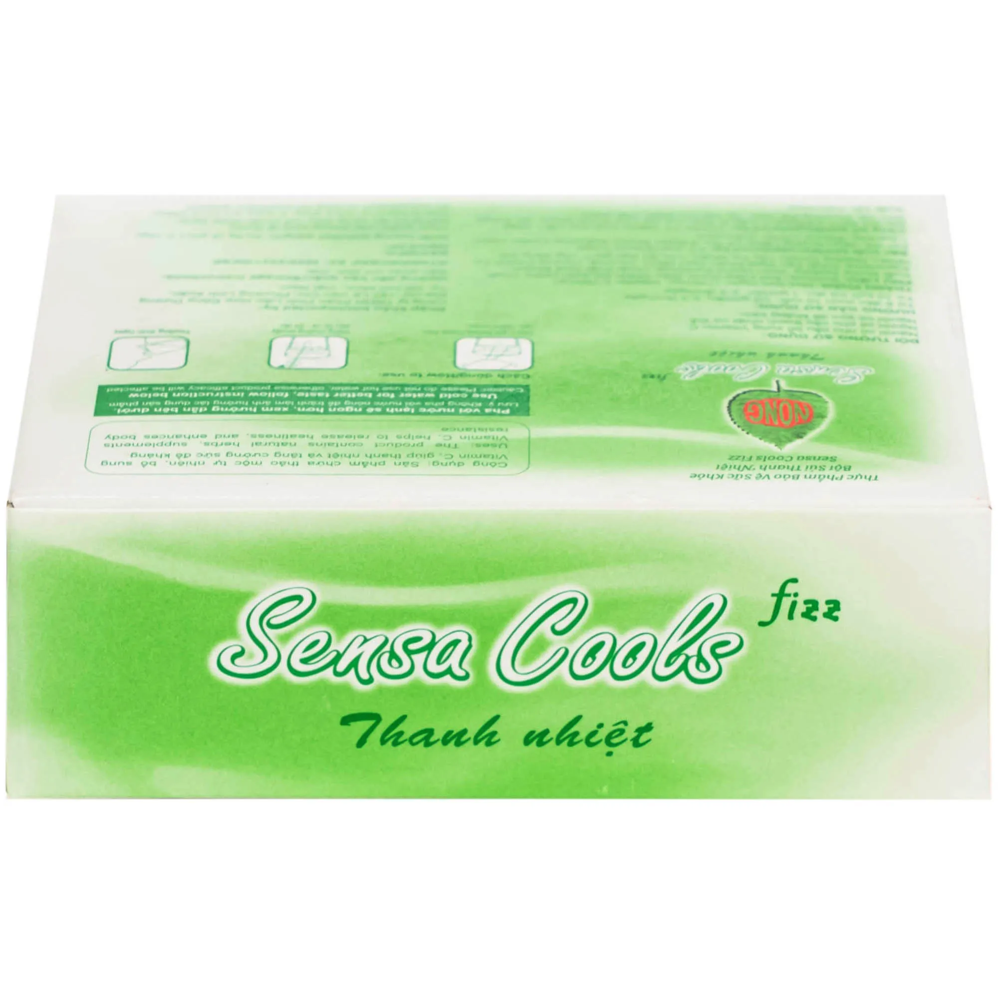 BỘT SỦI THANH NHIỆT SENSA COOLS FIZZ 6 GÓI 5