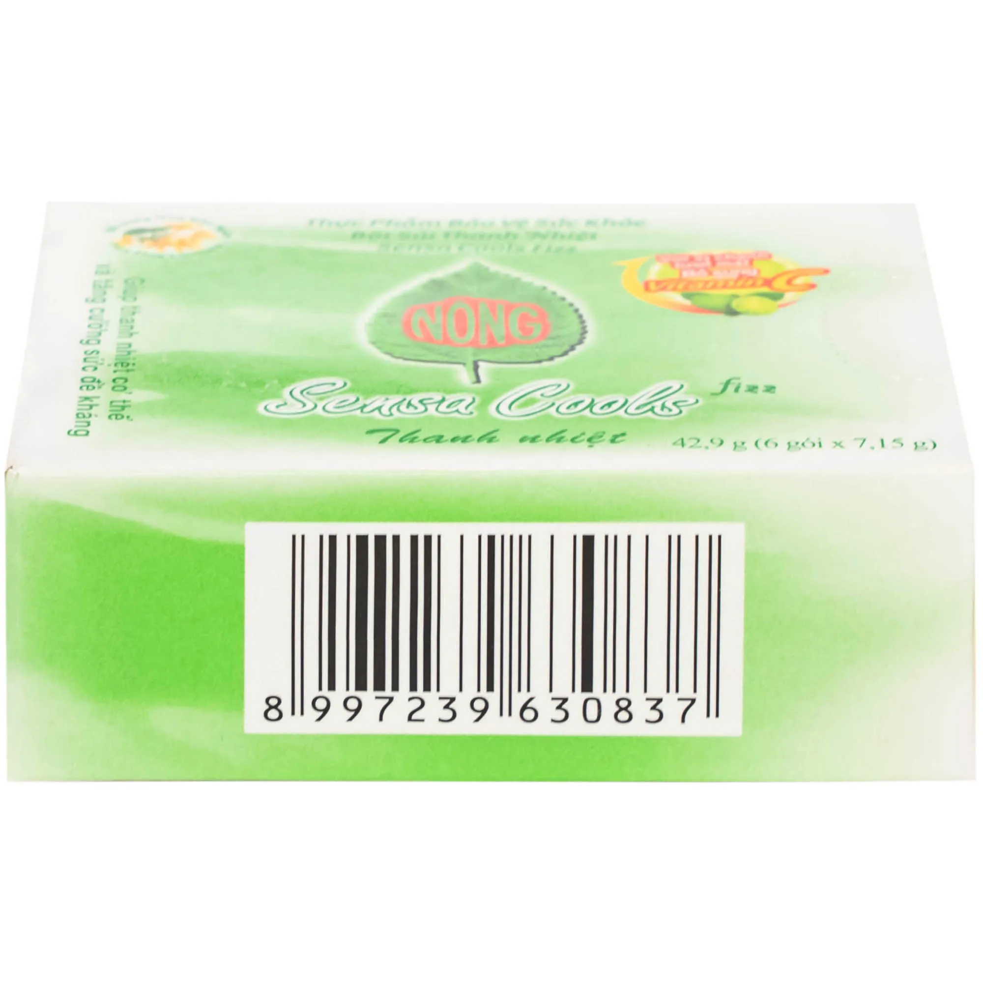 BỘT SỦI THANH NHIỆT SENSA COOLS FIZZ 6 GÓI 6