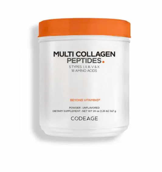 Bột Collagen tổng hợp Trẻ Hóa Da Code Age Hydrolyzed Multi Collagen Peptides Powder