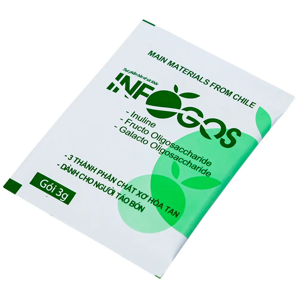 BỘT HÒA TAN GIÚP GIẢM TÁO BÓN INFOGOSS IAP 30 GÓI 15