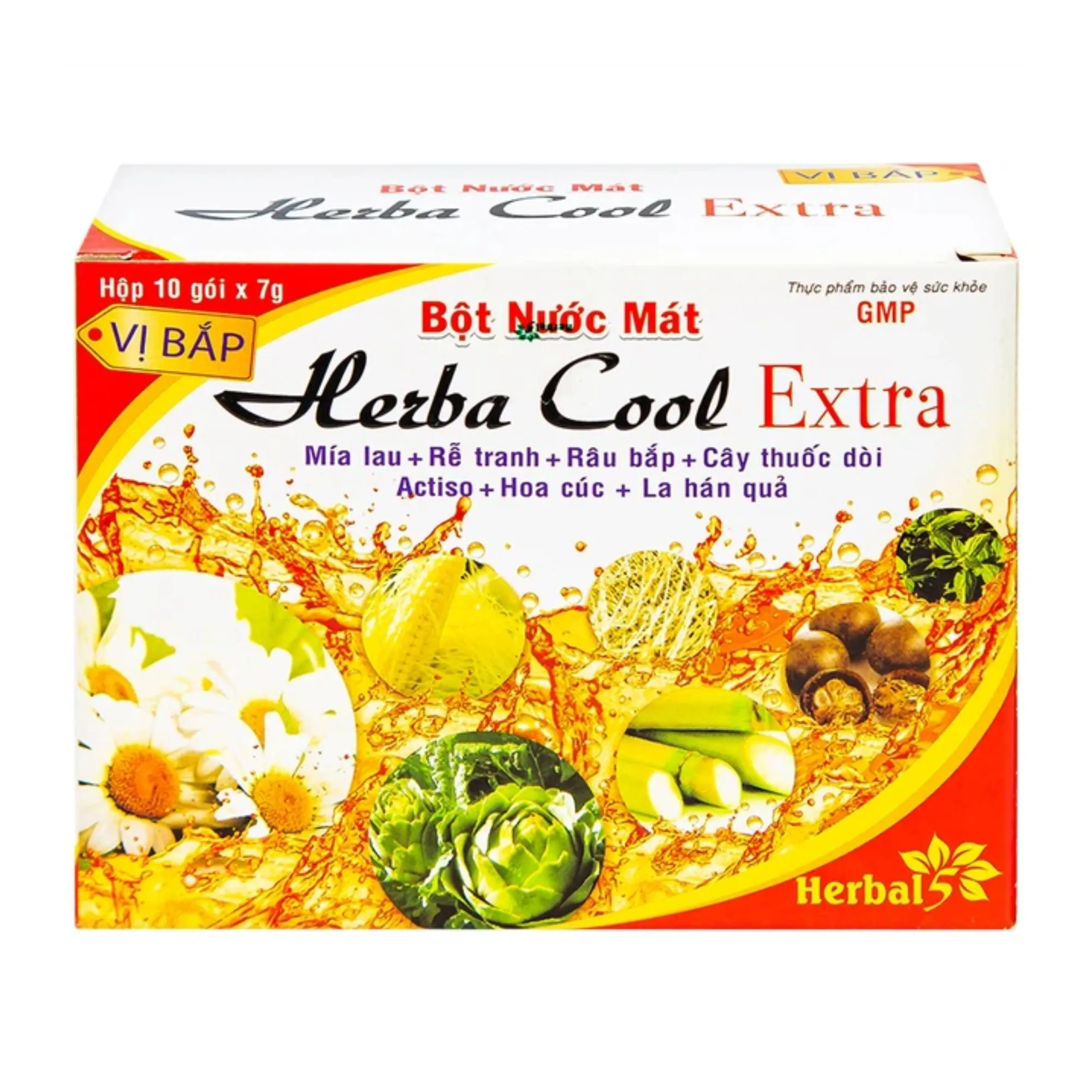 Bột nước mát Herbal Cool Extra: Thanh nhiệt, mát gan, giảm nóng trong người 7