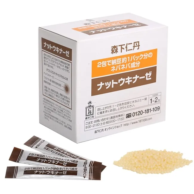 Bột Nattokinase Jintan hỗ trợ điều trị tai biến, đột quỵ (Hộp 60 gói) 2