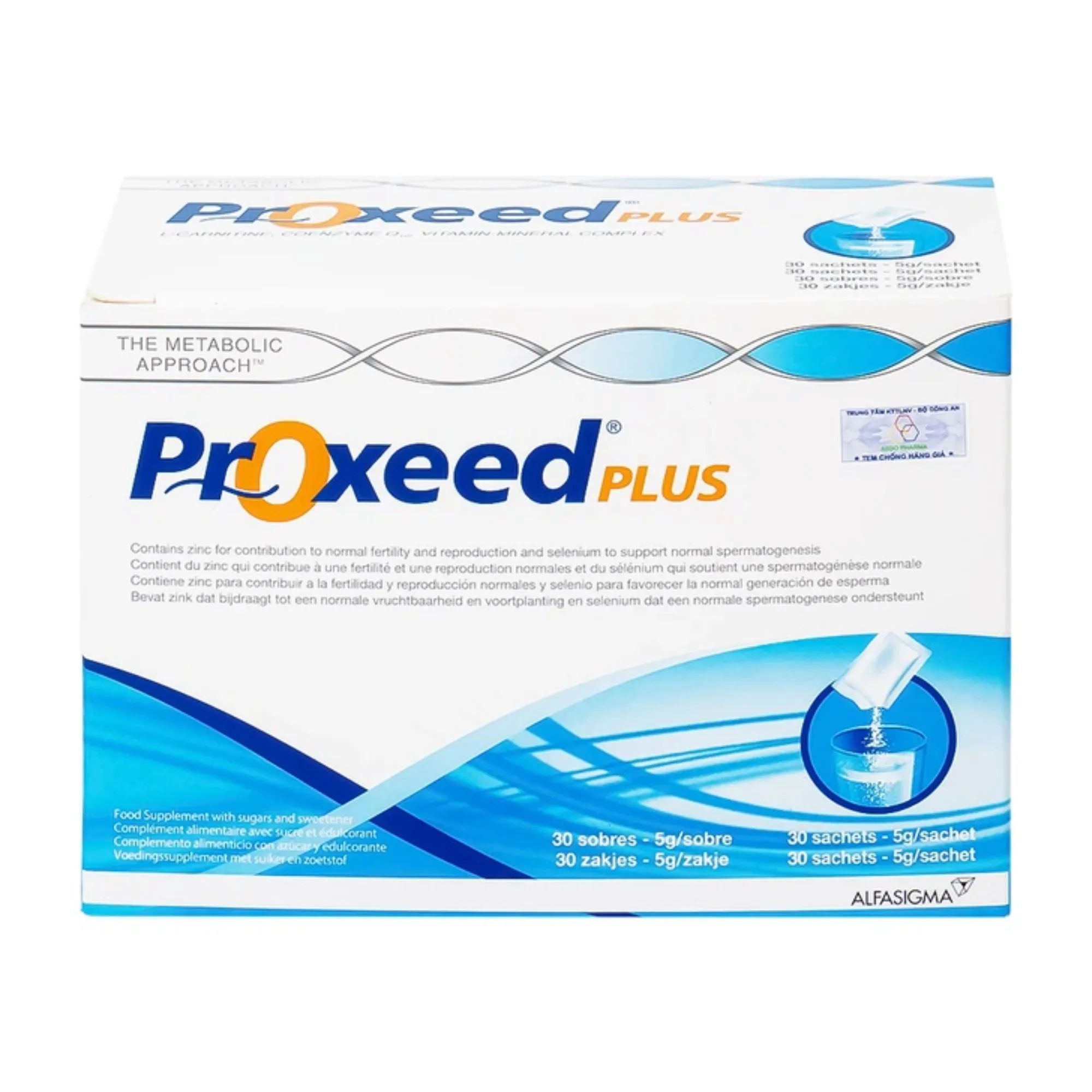 Bột Proxeed Plus – Hỗ trợ sức khỏe sinh sản nam giới, cải thiện chất lượng tinh trùng 2