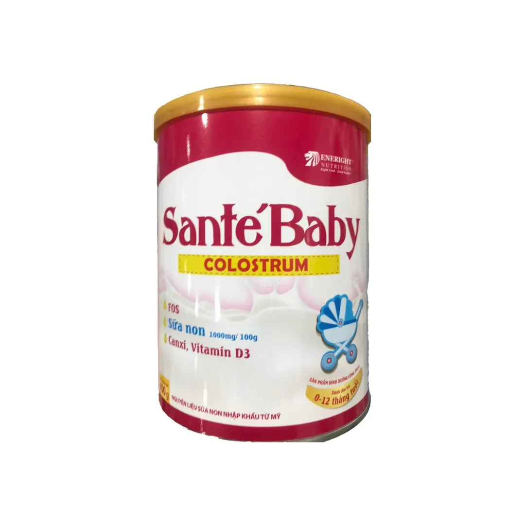 Bột sữa non Sante Baby nâng cao sức đề kháng cho trẻ từ 0 Đến 12 Tháng Tuổi (400g)