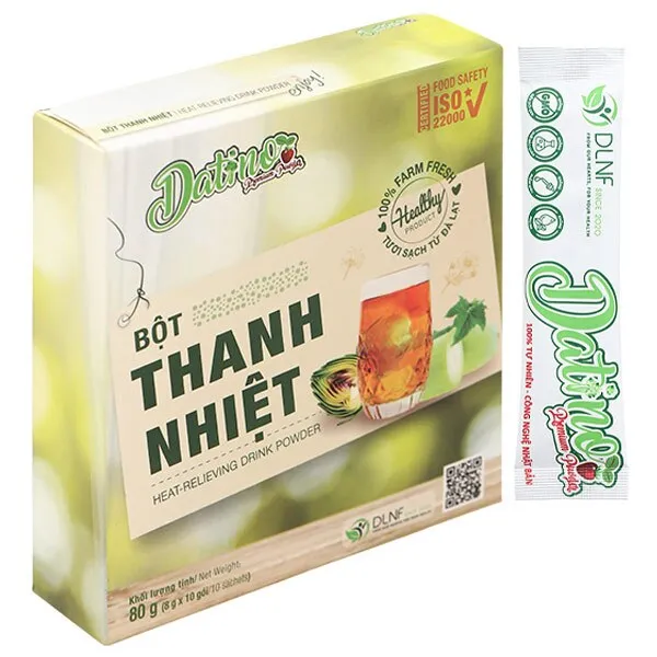 Bột Thanh Nhiệt Datino hộp 10 gói