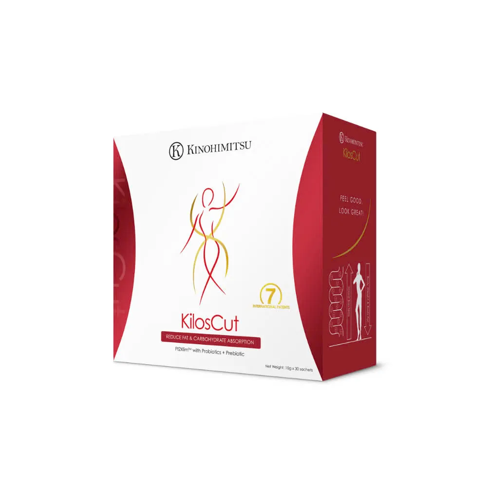 Bột uống giảm cân và giảm mỡ nội tạng cao cấp Kinohimitsu Kiloscut (10g X 30 Gói) 9