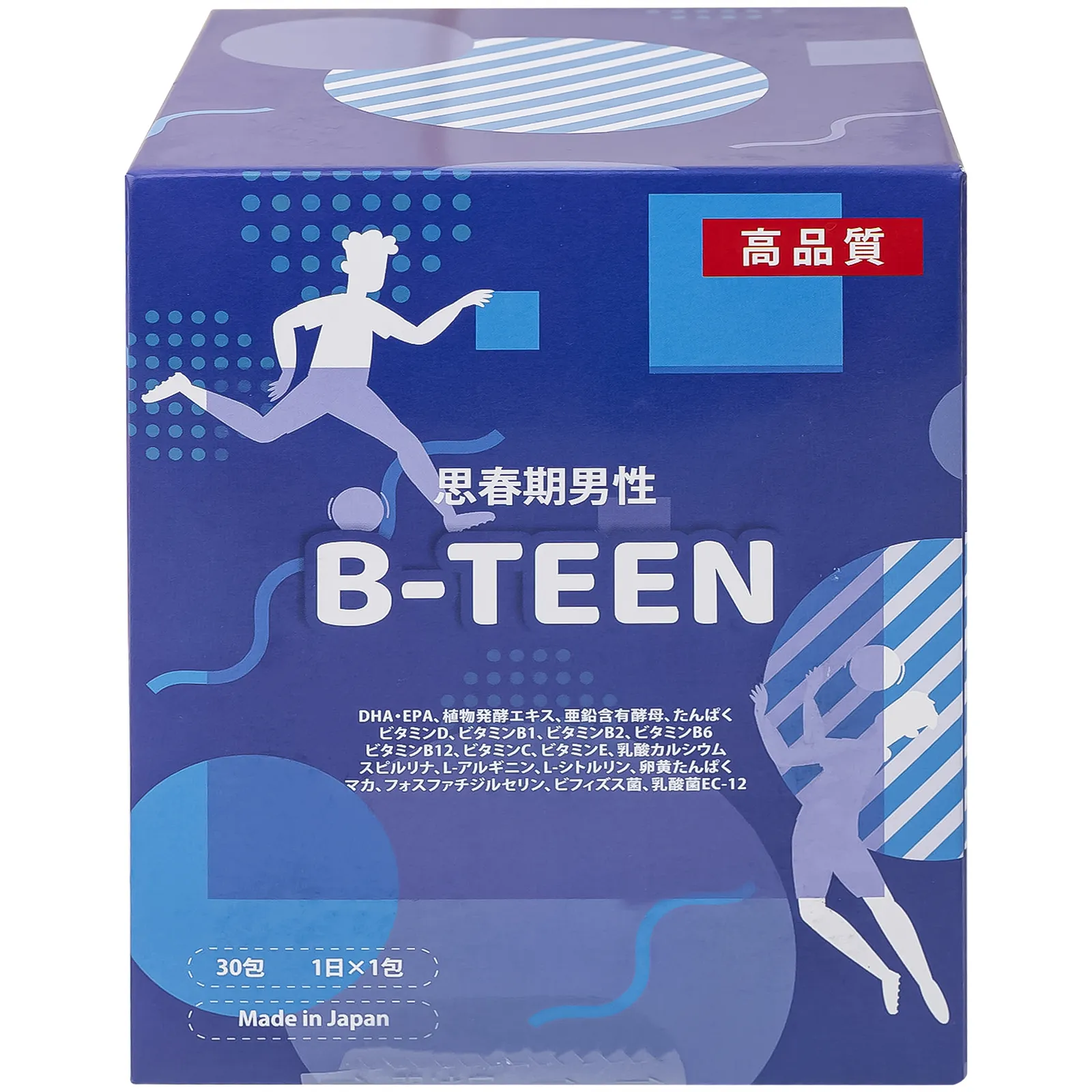 B-TEEN KENKO HỖ TRỢ PHÁT TRIỂN CHO BÉ TRAI GIAI ĐOẠN DẬY THÌ 30 GÓI X 15G 8