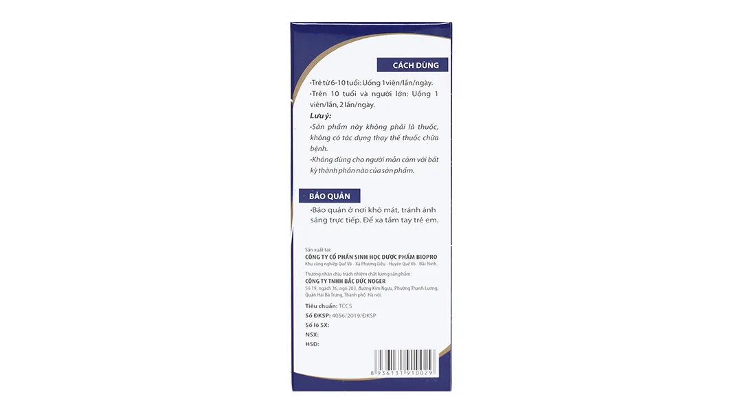Bankiscap hộp 60 viên 4