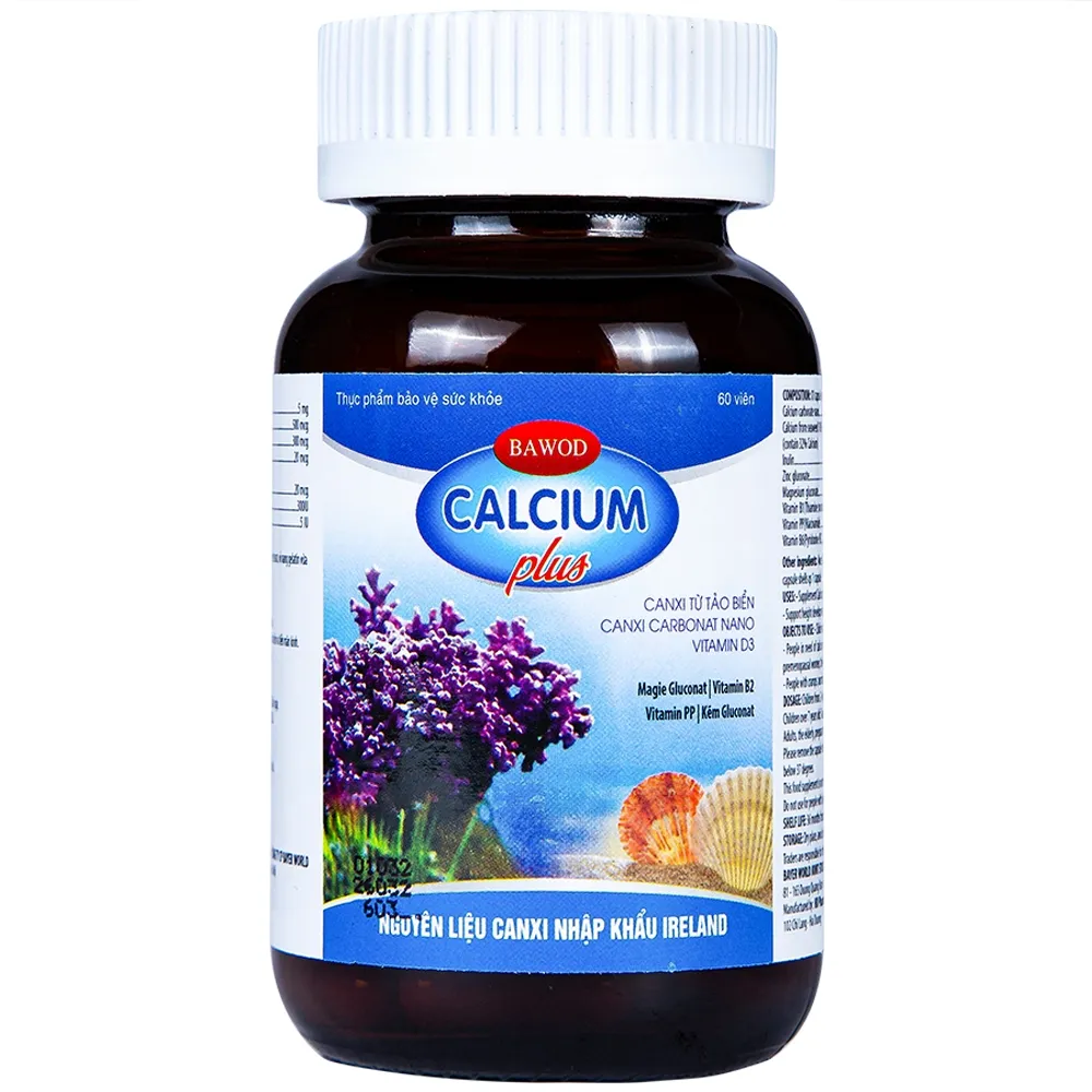 BAWOD CALCIUM PLUS HDPHARMA 60V