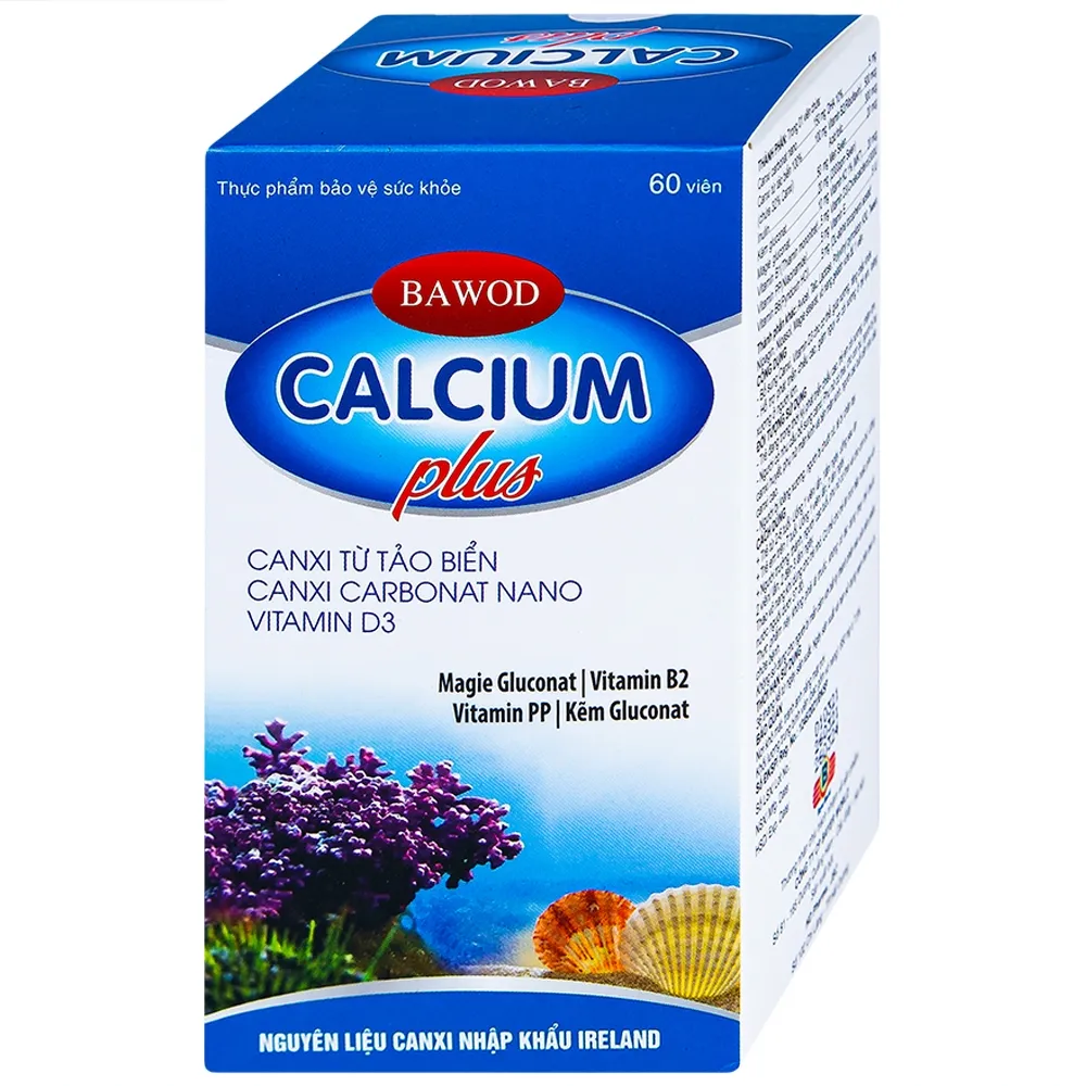 BAWOD CALCIUM PLUS HDPHARMA 60V 9