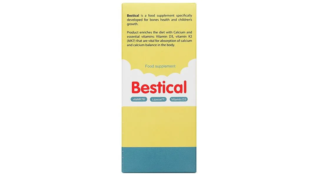 Bestical bổ sung canxi; hỗ trợ xương, răng chắc khỏe chai 120 ml 7