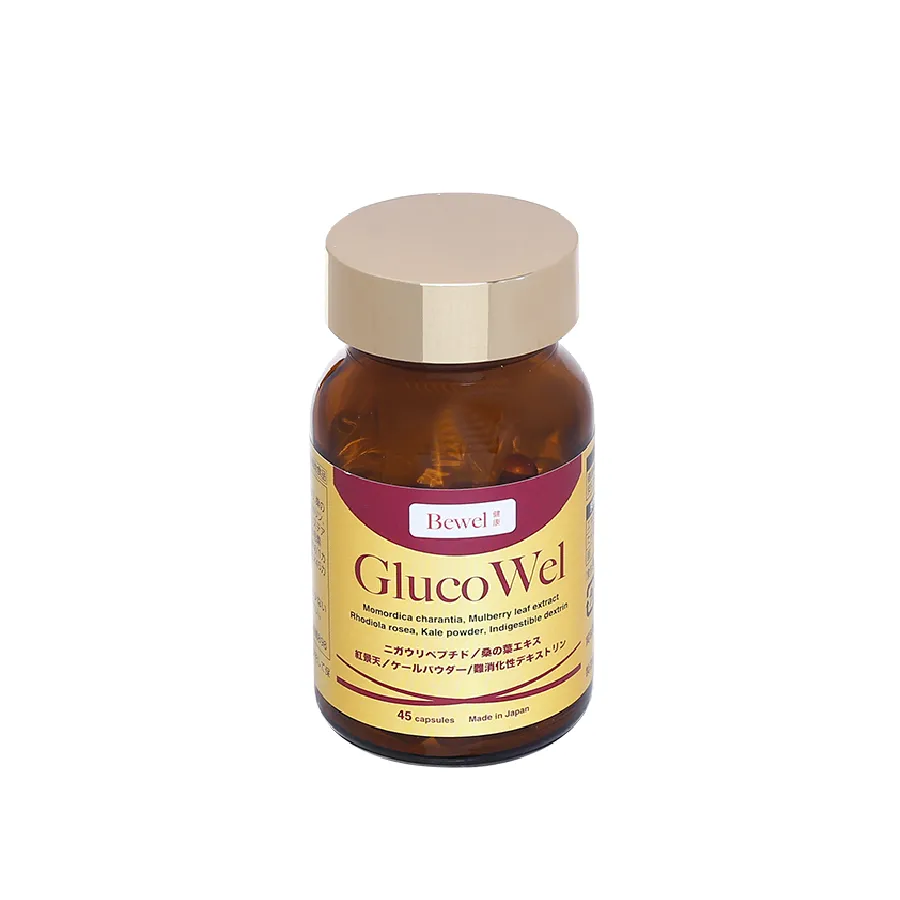 Bewel Glucowel - Viên uống hỗ trợ giảm lượng đường trong máu (Hộp 45 Viên) 2