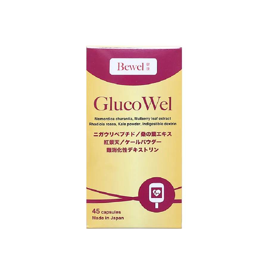 Bewel Glucowel - Viên uống hỗ trợ giảm lượng đường trong máu (Hộp 45 Viên) 3