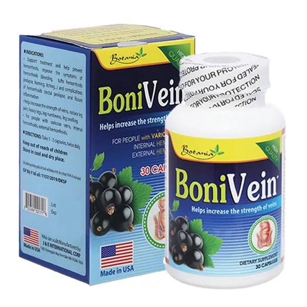 Boni Vein chai 30 viên