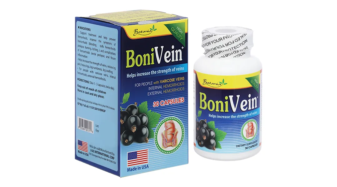 Boni Vein chai 30 viên 2