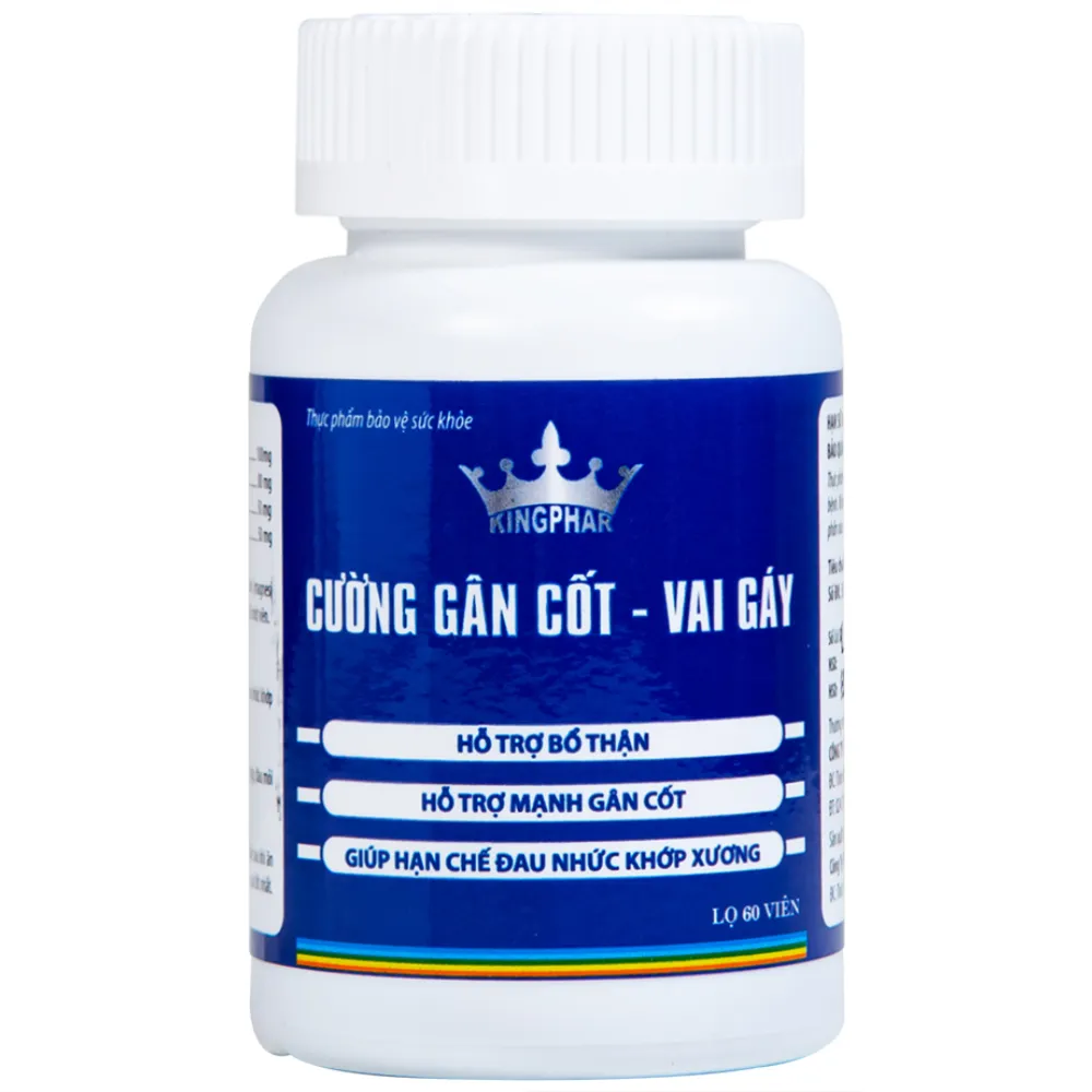 CƯỜNG GÂN CỐT - VAI GÁY KINGPHAR 60V 7