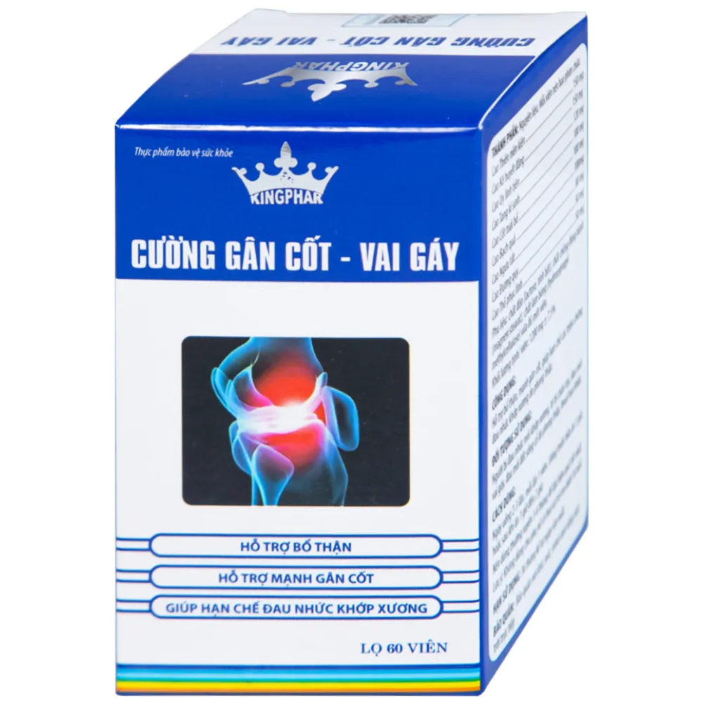 CƯỜNG GÂN CỐT - VAI GÁY KINGPHAR 60V 10
