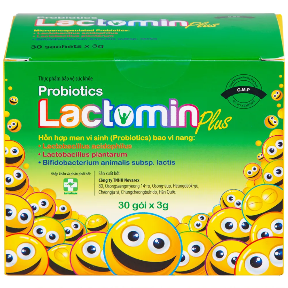 CỐM BỔ SUNG LỢI KHUẨN LACTOMIN PLUS NOVAREX 30 GÓI 14