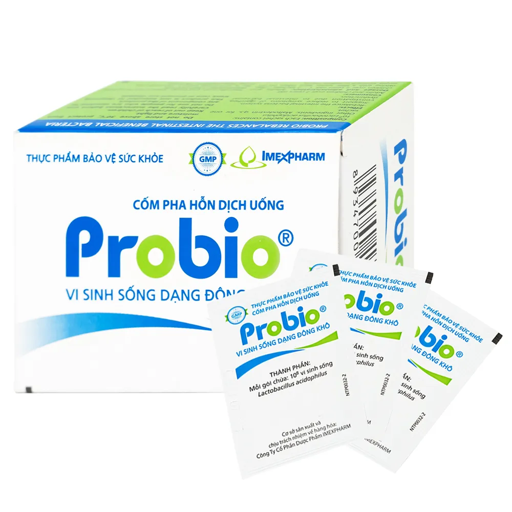 CỐM HỖ TRỢ TIÊU HÓA PROBIO IMEXPHARM 14 GÓI