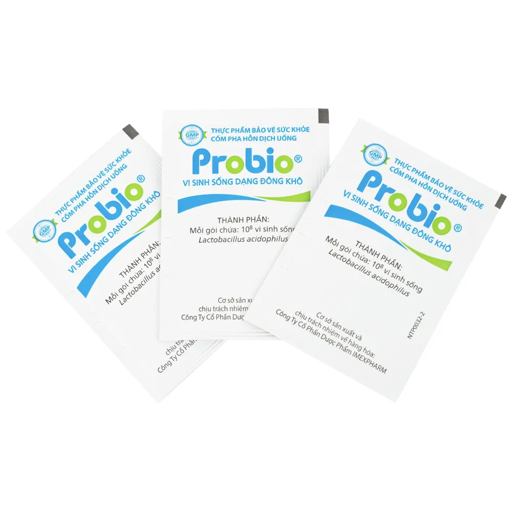 CỐM HỖ TRỢ TIÊU HÓA PROBIO IMEXPHARM 14 GÓI 8