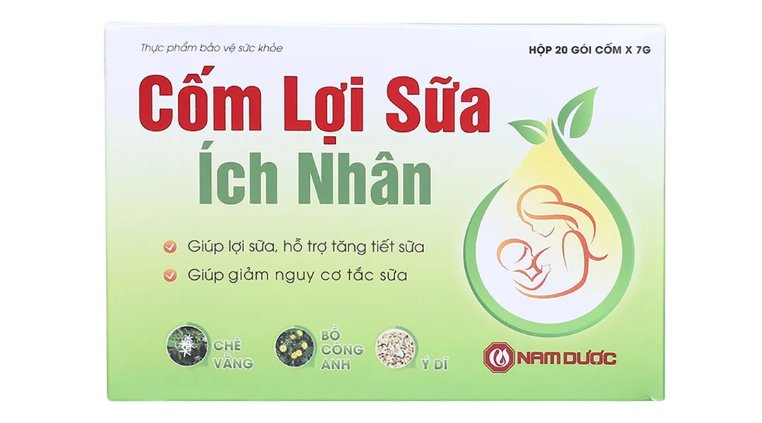 Cốm Lợi Sữa Ích Nhân hộp 20g 3