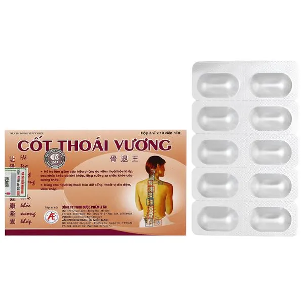 Thực phẩm bảo vệ sức khoẻ: Cốt Thoái Vương