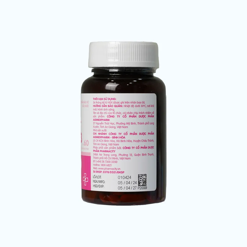 Calcium + Vitamin D3 (Chai 60 viên) giúp xương chắc khỏe 3