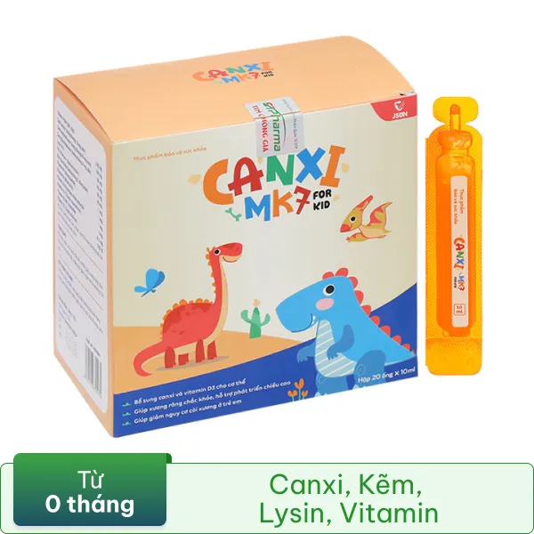 Canxi MK7 for Kid hộp 20 ống x 10ml