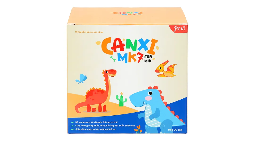 Canxi MK7 for Kid hộp 20 ống x 10ml 14