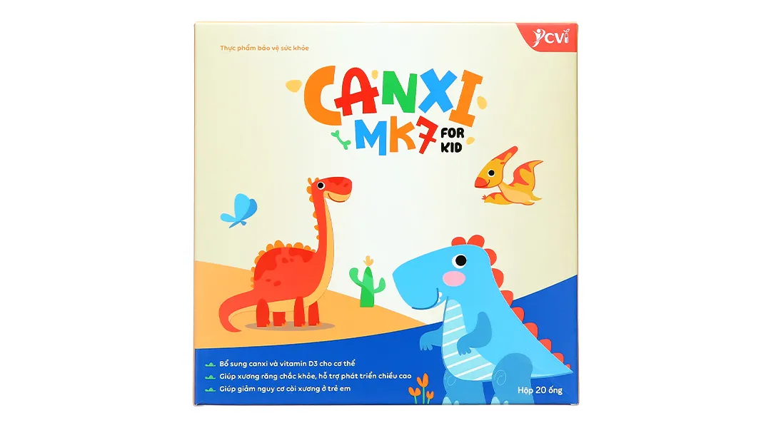 Canxi MK7 for Kid hộp 20 ống x 10ml 15