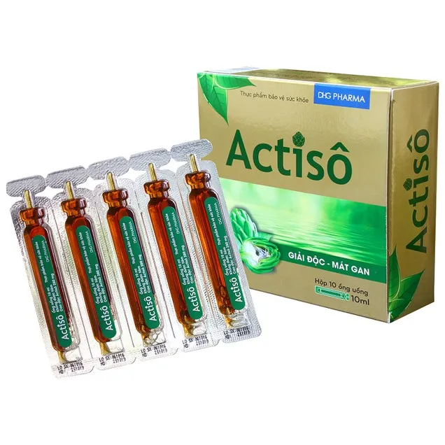 Cao đặc Actisô - Hỗ trợ tăng cường chức năng gan (10 ống x 10ml)