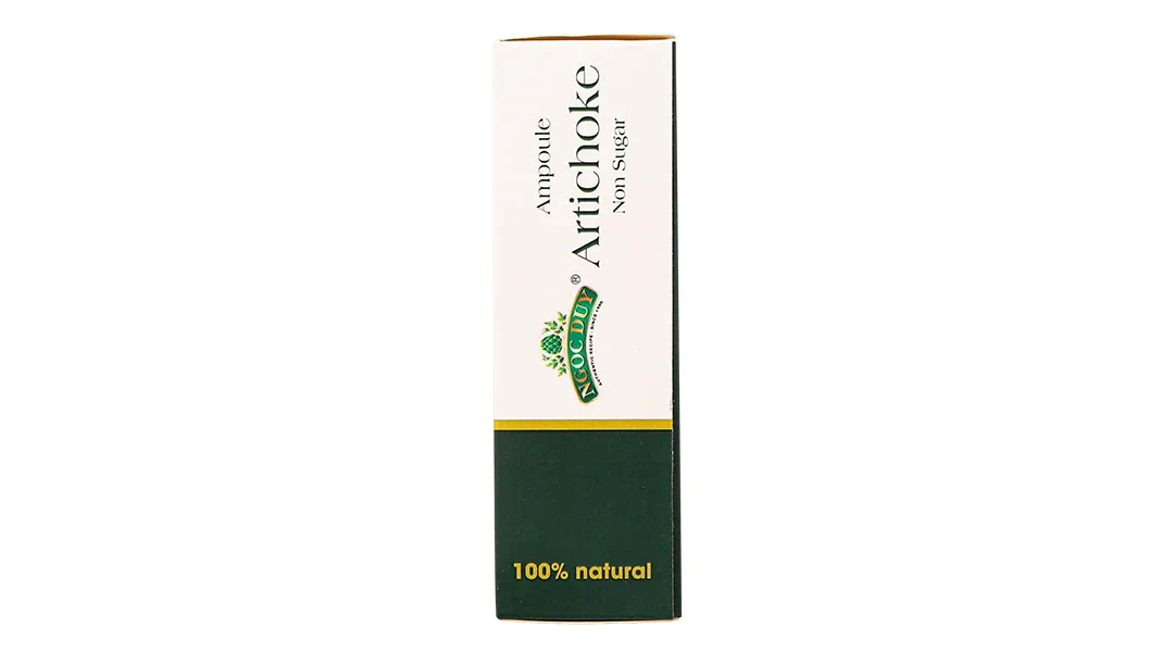 Cao Nước Atiso Ngọc Duy Không Đường hộp 10 ống x 10ml 4