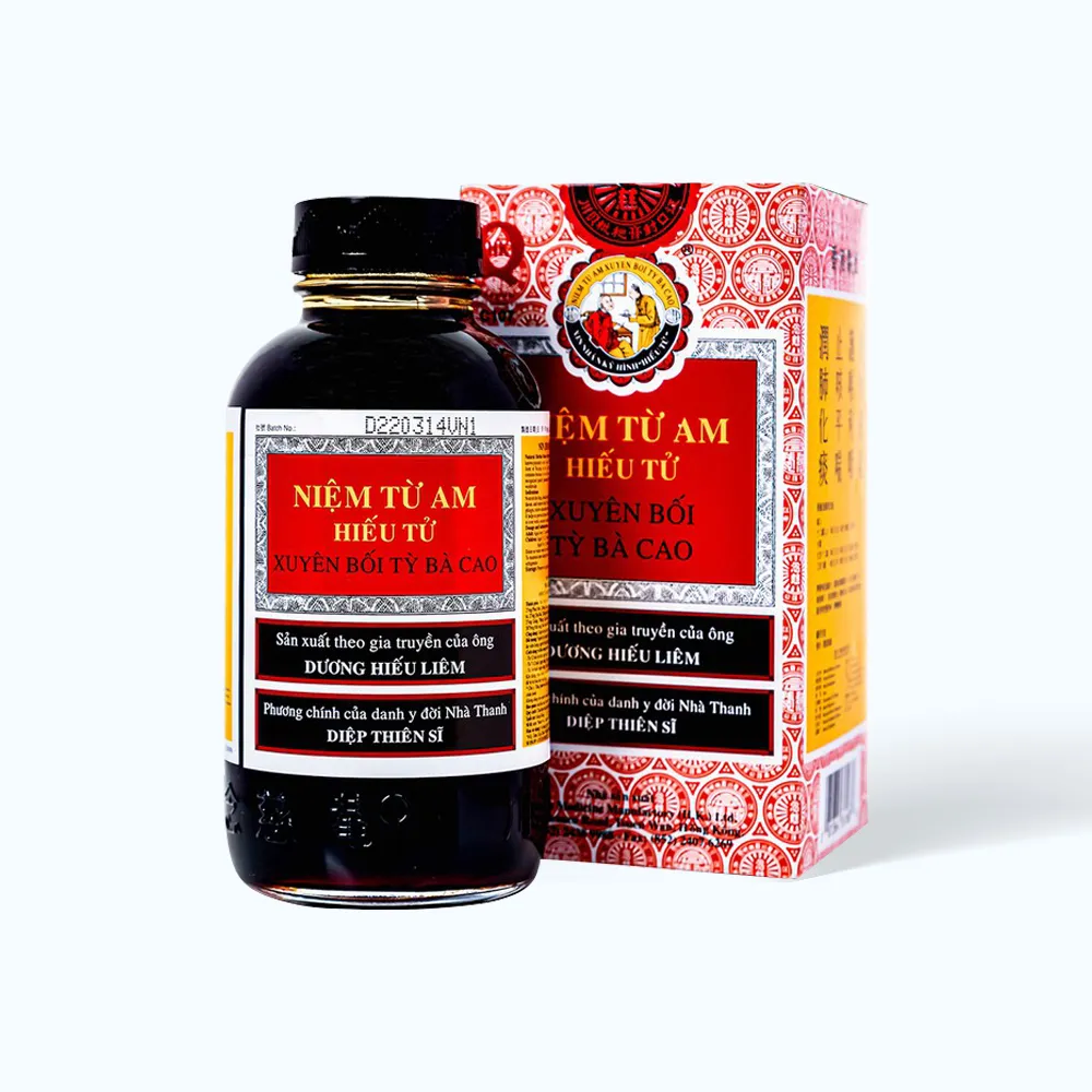 Cao Niệm Từ Am Hiếu Tử Xuyên Bối Tỳ Bà Cao (Chai 300ml) 2