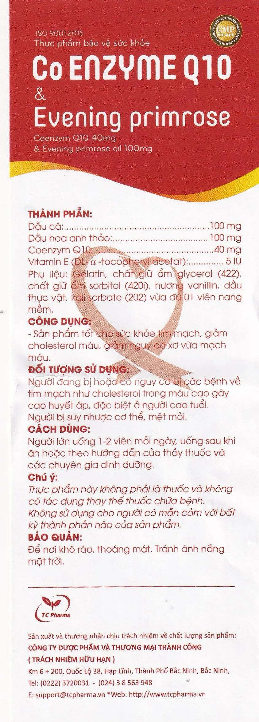 COENZYME Q10 THÀNH CÔNG 30V 13